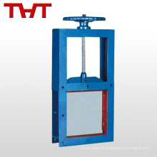 THT Válvula de porta de compactação automática